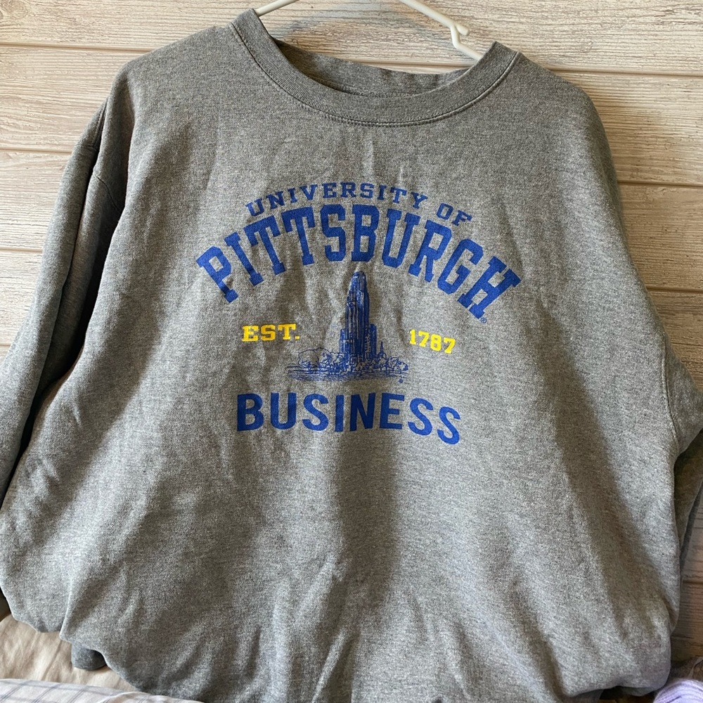University of Pittsburg Business Blue 84 Crew